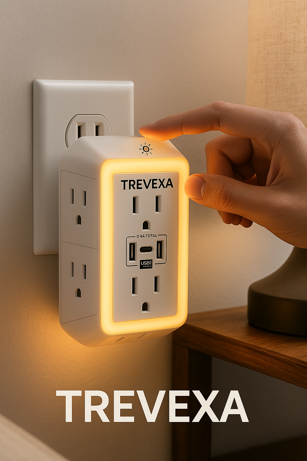 9 in 1 Multi Plug Outlet Surge Protector