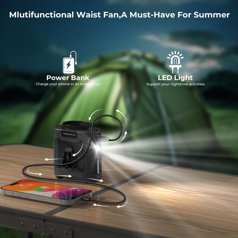 Portable Fan USB Rechargeable