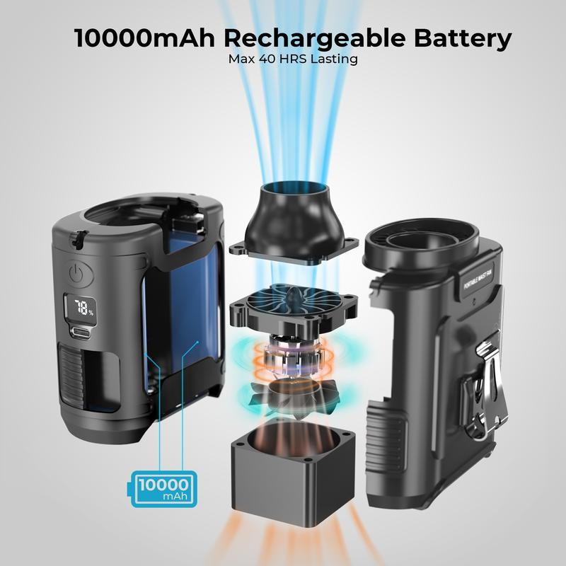 Portable Fan USB Rechargeable